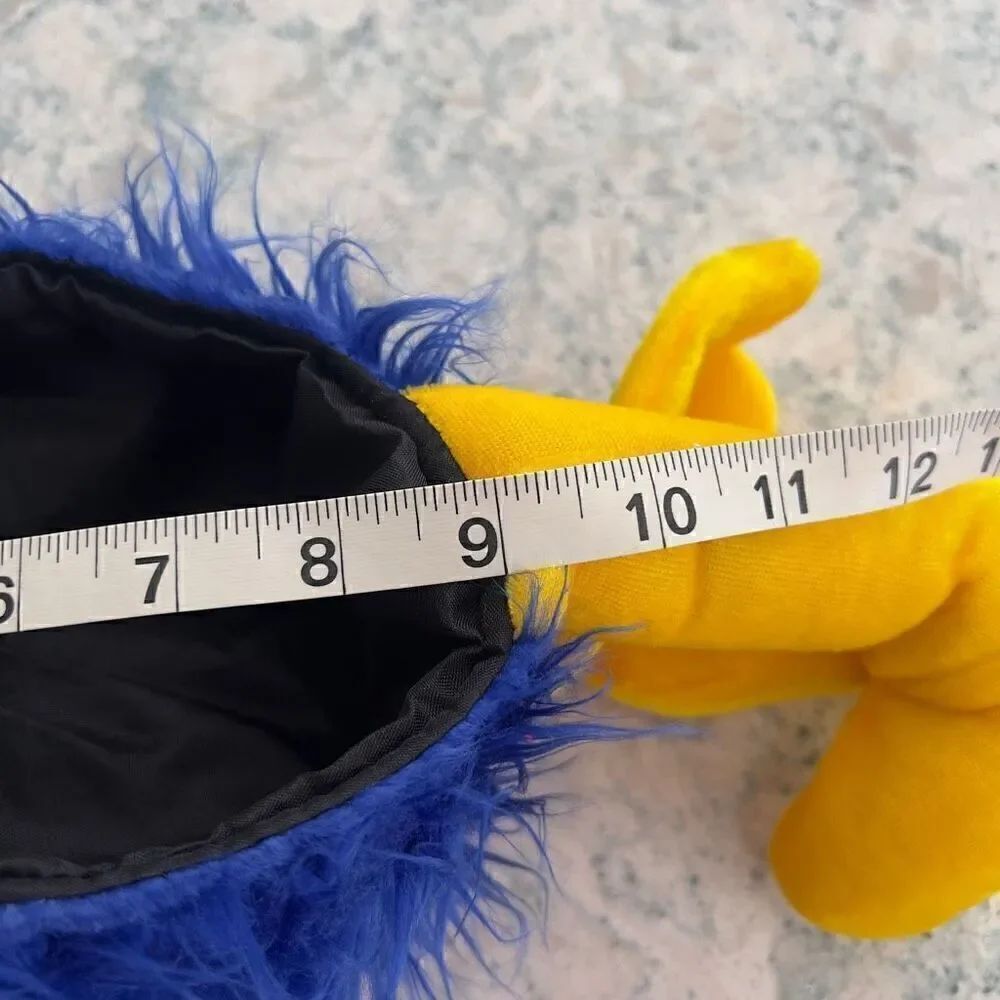 NEW Funny furry blue raspberry monster hat - Picture 7 of 7